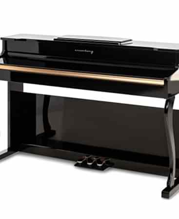 Arsenberg ADP1977BV3 Siyah Dijital Piyano 2024 Yeni Versiyon
